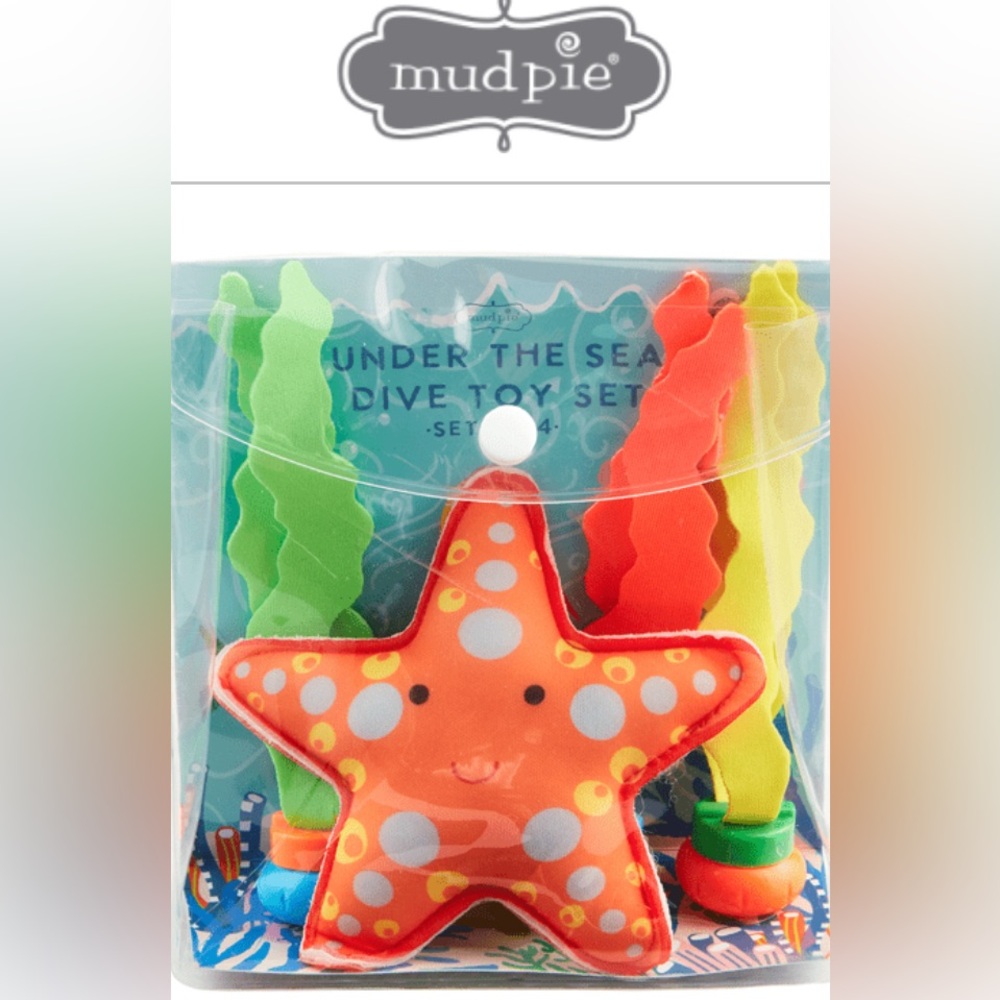 NEW Under the Sea Dive Toy Set - Orange Starfish by